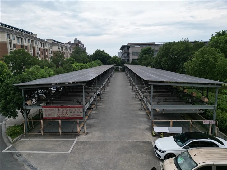 2 Katlı Kaldır-Sür Park Sistemi